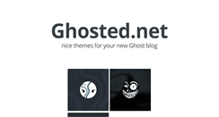 Desktop Screenshot of ghosted.net
